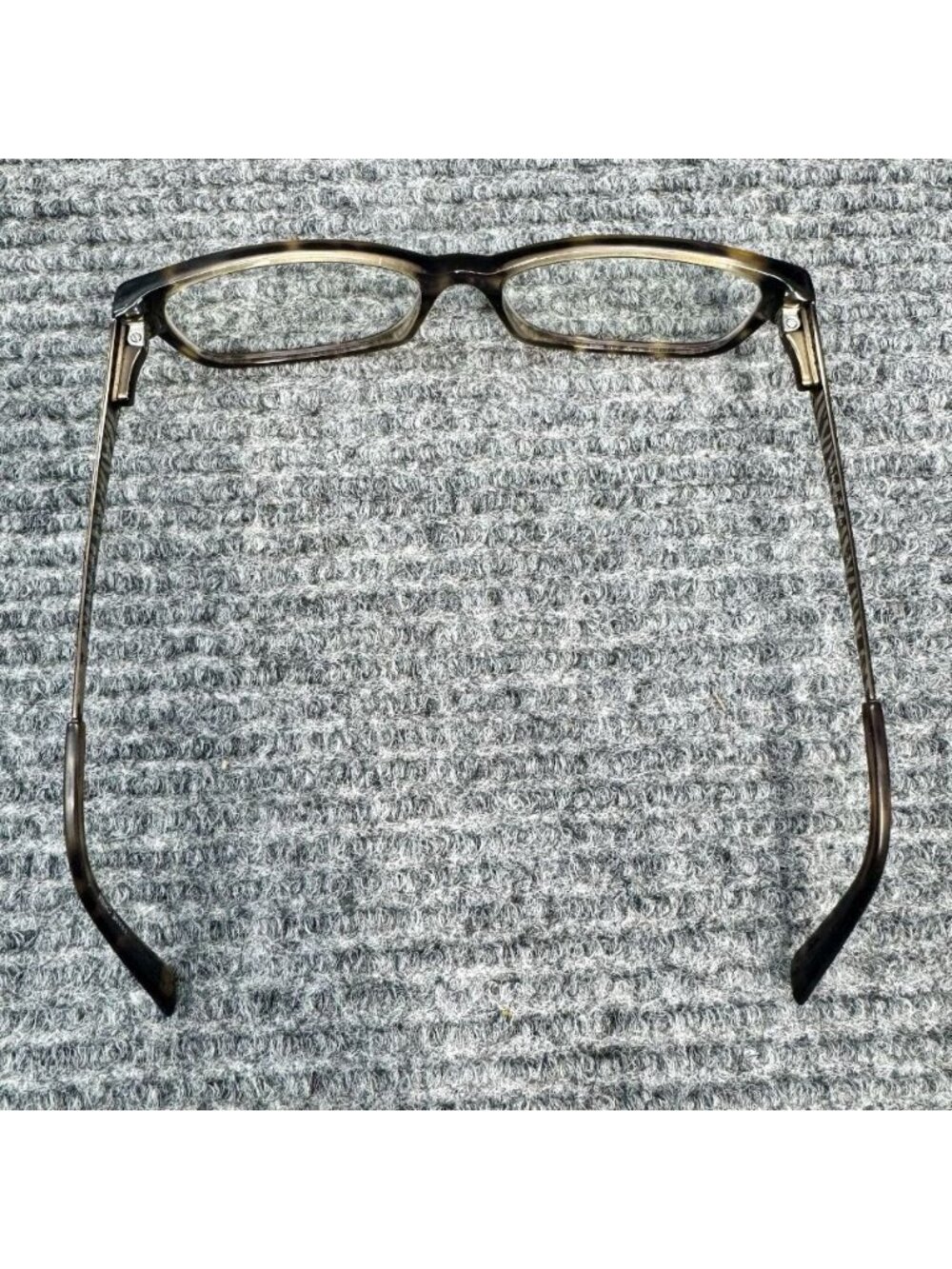 Anne Klein Eyeglasses Frames Only Mocha Tortoise 52-15-135 Full Rim Rectangle - Picture 5 of 11